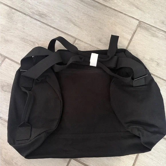 Gymshark Black Men's Duffel Bag Black Wash Power Holdall Gym Bag NEW